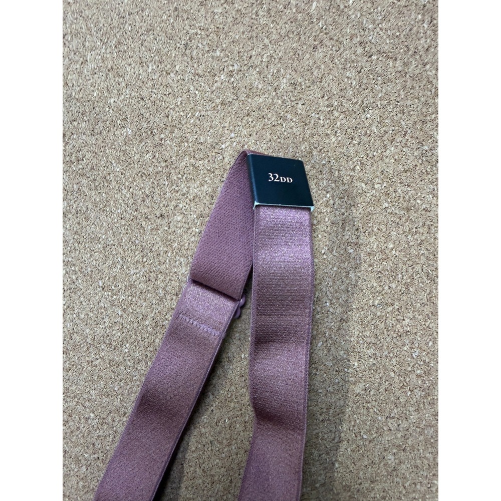 Victoria's Secret Very Sexy Quilted Balconet Bra Women 32DD Purple‎ Mesh Bustier - Picture 2 of 5
